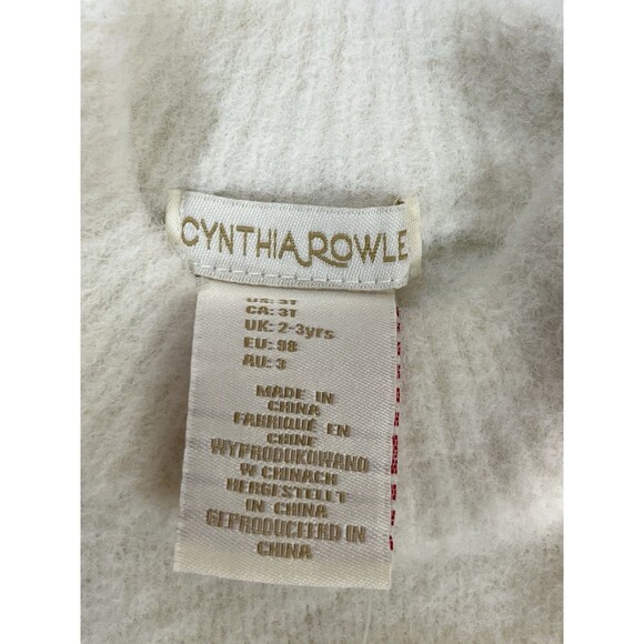 Cynthia Rowley Baby Girl Sweater – Christmas Reindeer – Size 3T – New With Tags - Picture 11 of 11